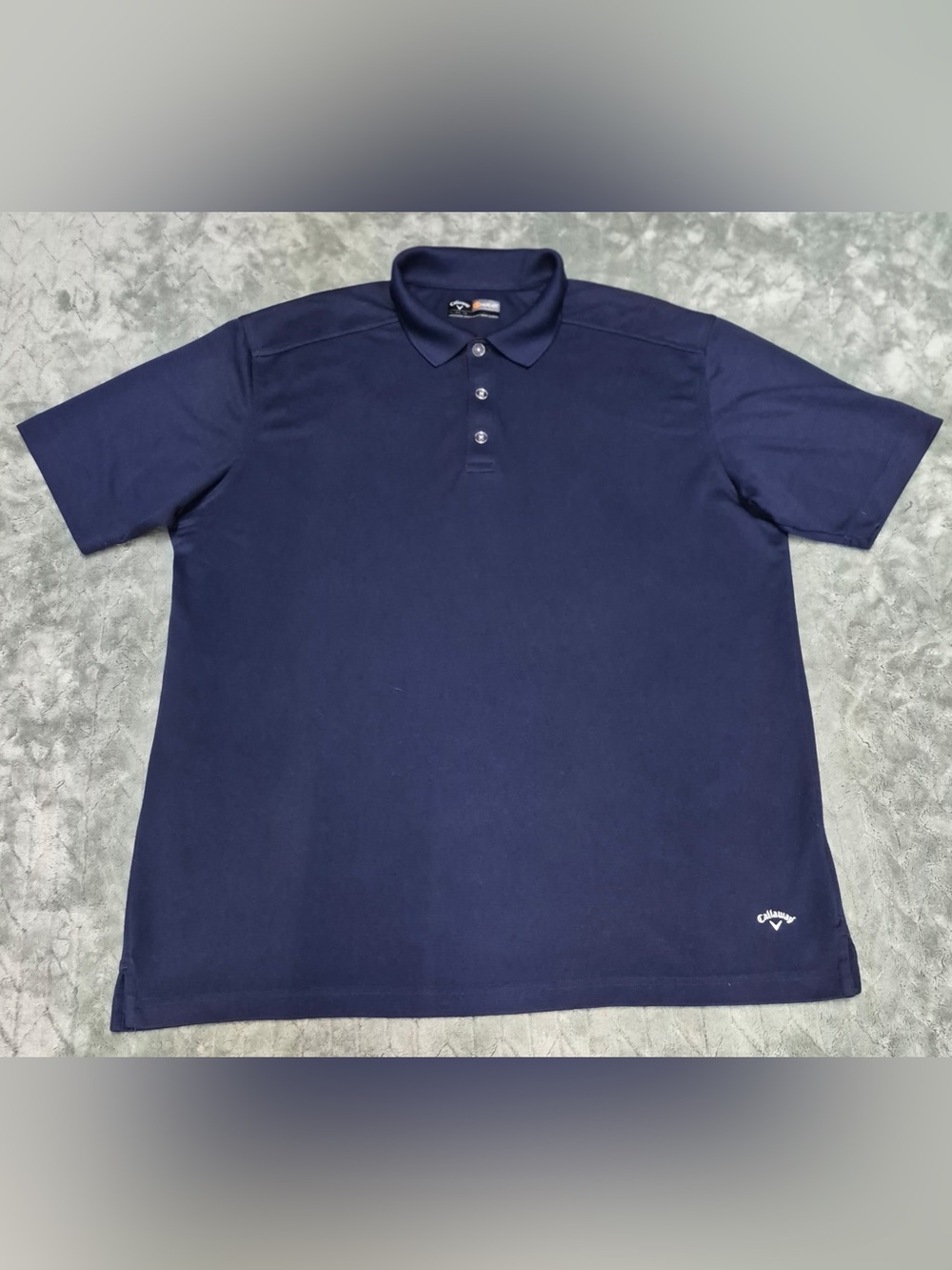 Callaway Opti Dri performance golf Polo Shirt Navy Blue Men’s XL